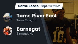 Recap: Toms River East  vs. Barnegat  2022