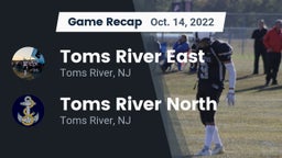 Recap: Toms River East  vs. Toms River North  2022