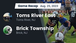Recap: Toms River East  vs. Brick Township  2023