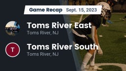 Recap: Toms River East  vs. Toms River South  2023