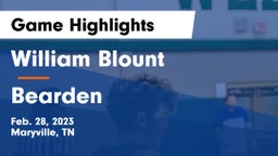 William Blount  vs Bearden  Game Highlights - Feb. 28, 2023