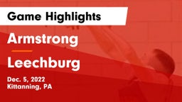 Armstrong  vs Leechburg  Game Highlights - Dec. 5, 2022