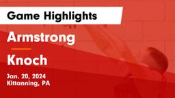 Armstrong  vs Knoch  Game Highlights - Jan. 20, 2024