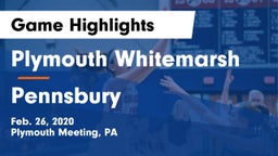 Plymouth Whitemarsh  vs Pennsbury Game Highlights - Feb. 26, 2020