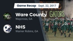 Recap: Ware County  vs. NHS 2017