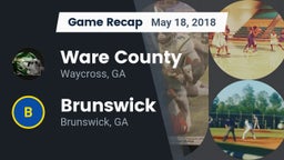 Recap: Ware County  vs. Brunswick  2018
