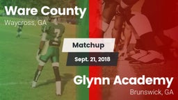 Matchup: Ware County High vs. Glynn Academy  2018