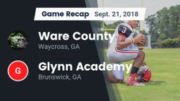 Recap: Ware County  vs. Glynn Academy  2018