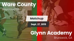 Matchup: Ware County High vs. Glynn Academy  2019