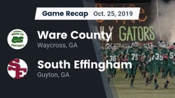 Recap: Ware County  vs. South Effingham  2019