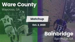 Matchup: Ware County High vs. Bainbridge  2020