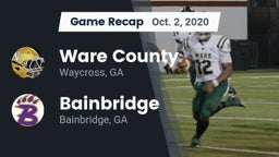 Recap: Ware County  vs. Bainbridge  2020