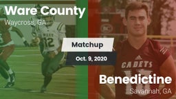 Matchup: Ware County High vs. Benedictine  2020