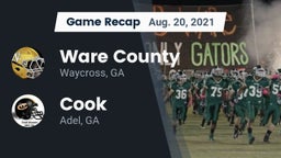 Recap: Ware County  vs. Cook  2021