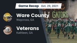 Recap: Ware County  vs. Veterans  2021