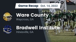 Recap: Ware County  vs. Bradwell Institute 2022