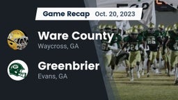 Recap: Ware County  vs. Greenbrier  2023