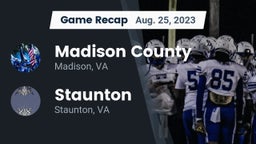 Recap: Madison County  vs. Staunton  2023