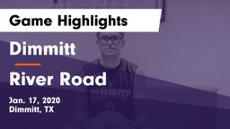 Dimmitt  vs River Road  Game Highlights - Jan. 17, 2020