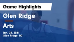 Glen Ridge  vs Arts  Game Highlights - Jan. 28, 2021