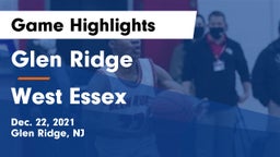 Glen Ridge  vs West Essex  Game Highlights - Dec. 22, 2021