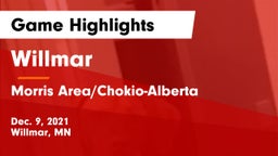 Willmar  vs Morris Area/Chokio-Alberta Game Highlights - Dec. 9, 2021