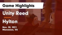 Unity Reed  vs Hylton  Game Highlights - Nov. 30, 2021