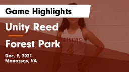 Unity Reed  vs Forest Park  Game Highlights - Dec. 9, 2021