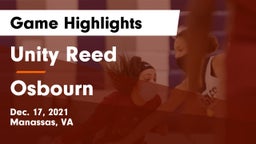 Unity Reed  vs Osbourn  Game Highlights - Dec. 17, 2021