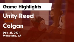 Unity Reed  vs Colgan  Game Highlights - Dec. 29, 2021
