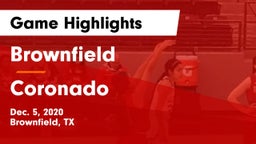 Brownfield  vs Coronado Game Highlights - Dec. 5, 2020