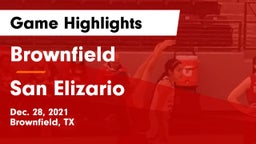 Brownfield  vs San Elizario  Game Highlights - Dec. 28, 2021