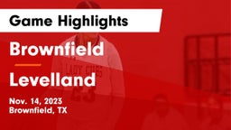Brownfield  vs Levelland  Game Highlights - Nov. 14, 2023