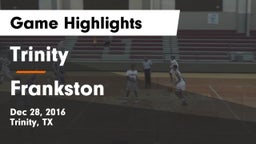 Trinity  vs Frankston  Game Highlights - Dec 28, 2016
