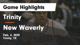 Trinity  vs New Waverly  Game Highlights - Feb. 4, 2020