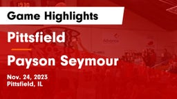 Pittsfield  vs Payson Seymour  Game Highlights - Nov. 24, 2023
