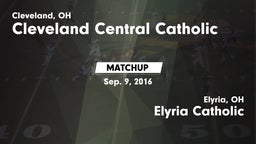 Matchup: Cleveland Central vs. Elyria Catholic  2016