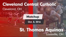 Matchup: Cleveland Central vs. St. Thomas Aquinas  2016