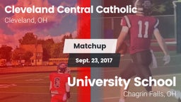 Matchup: Cleveland Central vs. University School 2017