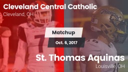 Matchup: Cleveland Central vs. St. Thomas Aquinas  2017