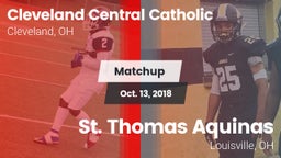 Matchup: Cleveland Central vs. St. Thomas Aquinas  2018