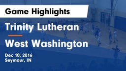 Trinity Lutheran  vs West Washington  Game Highlights - Dec 10, 2016