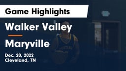 Walker Valley  vs Maryville  Game Highlights - Dec. 20, 2022