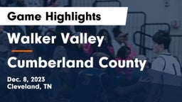 Walker Valley  vs Cumberland County  Game Highlights - Dec. 8, 2023