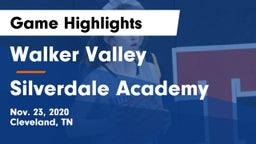 Walker Valley  vs Silverdale Academy  Game Highlights - Nov. 23, 2020