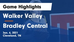 Walker Valley  vs Bradley Central  Game Highlights - Jan. 6, 2021