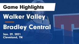 Walker Valley  vs Bradley Central  Game Highlights - Jan. 29, 2021