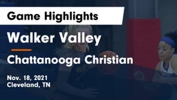 Walker Valley  vs Chattanooga Christian  Game Highlights - Nov. 18, 2021