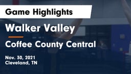 Walker Valley  vs Coffee County Central  Game Highlights - Nov. 30, 2021