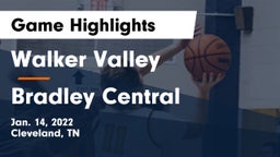 Walker Valley  vs Bradley Central  Game Highlights - Jan. 14, 2022